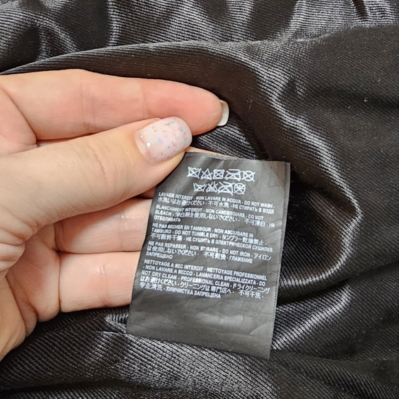 YSL Saint Laurent leather jacket FR38 US4 - Picture 9 of 11